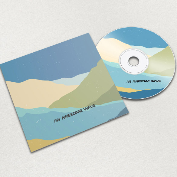 The classic CD sleeve is printed on book paper, in a square shape that allows for easy insertion of the CD. 