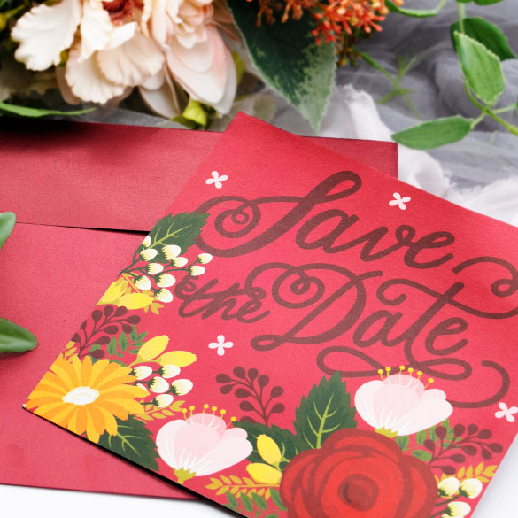 A unique wedding card can makes your wedding perfect, it reflects your style! e-print wedding cards printing 
