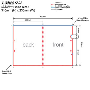 刀模圖示SS28