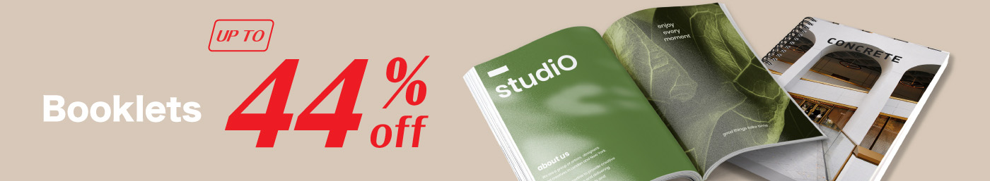 Perfect Binding Booklet up to 30% off